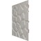 Ekena Millwork 19 5/8in. W x 19 5/8in. H Dublin EnduraWall Decorative 3D Wall Panel Covers 2.67 Sq. Ft. WP20X20DUBCO - alternate 6